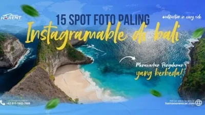 banner 15 spot foto bali