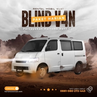 sewa mobil blind van