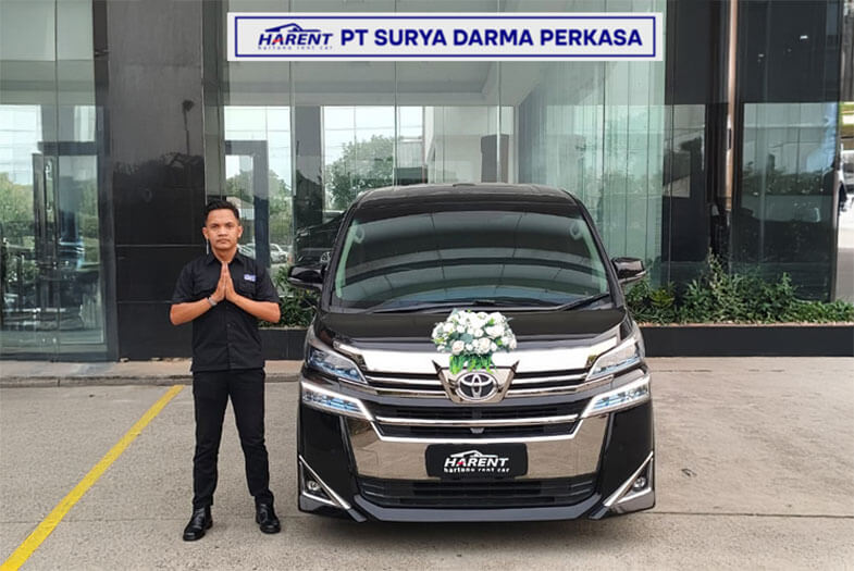 wedding car alphard