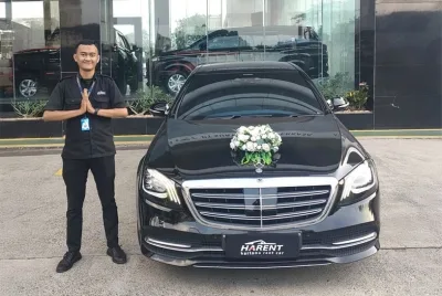 wedding car mercedes