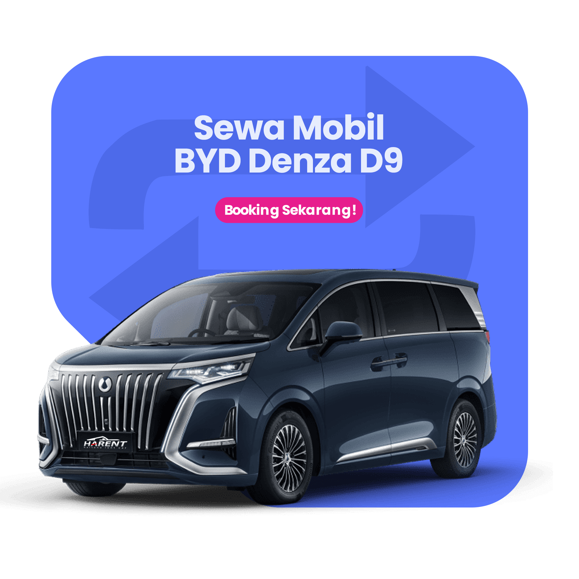 sewa mobil byd denza d9