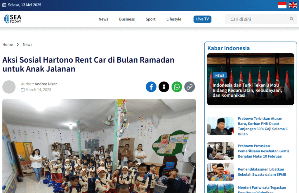 aksi sosial harent di bulan ramadhan