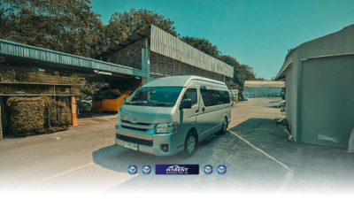 fasilitas dan kenyamanan di toyota HiAce