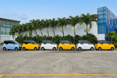 mobil wuling berjejeran