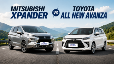 Mitsubishi Xpander vs Toyota All New Avanza perjalanan luar kota