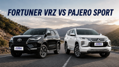 Fortuner VRZ vs Pajero Sport di jalan pegunungan untuk perbandingan SUV perjalanan luar kota