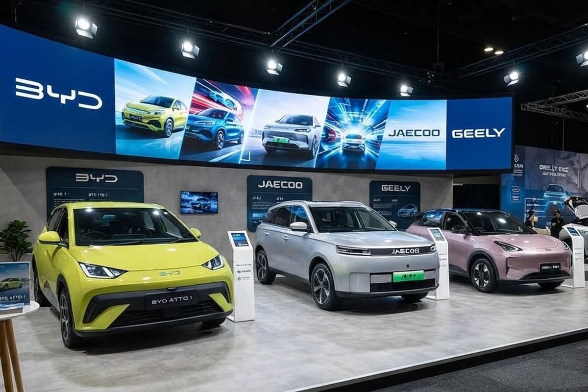 Pilihan Terbaik Mobil Listrik 200 Jutaan 2026: Jaecoo, Geely, atau BYD? 1 komparasi spesifikasi mobil listrik 200 jutaan 2026