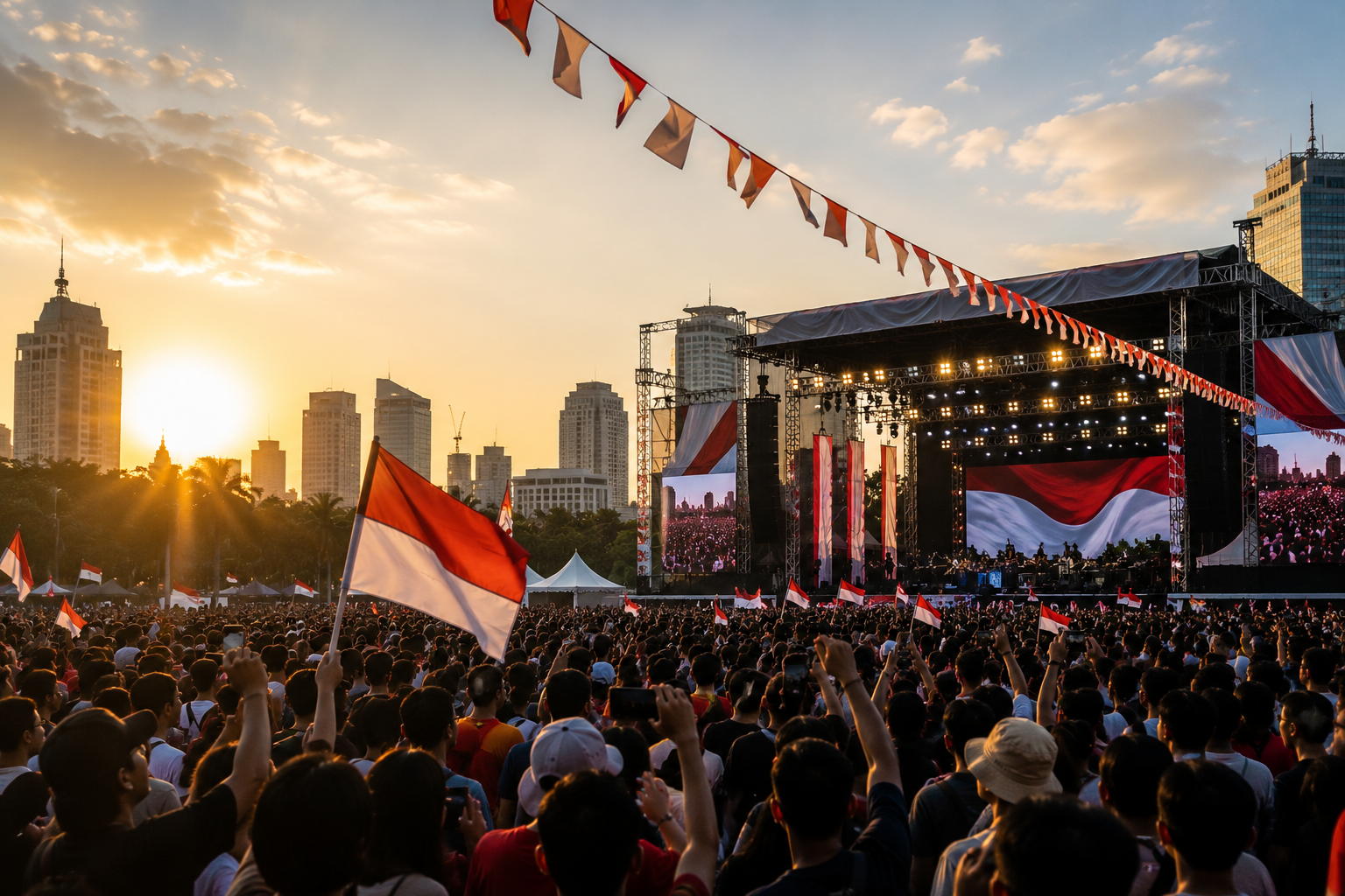 CATAT! Konser Kemerdekaan 2026 Jakarta & Pesta Rakyat : Intip Harga Tiket 1 konser kemerdekaan 2026 jakarta