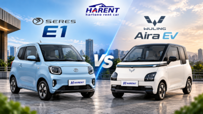 Mobil listrik SERES E1 vs Wuling Aira EV harga Rp100 jutaan