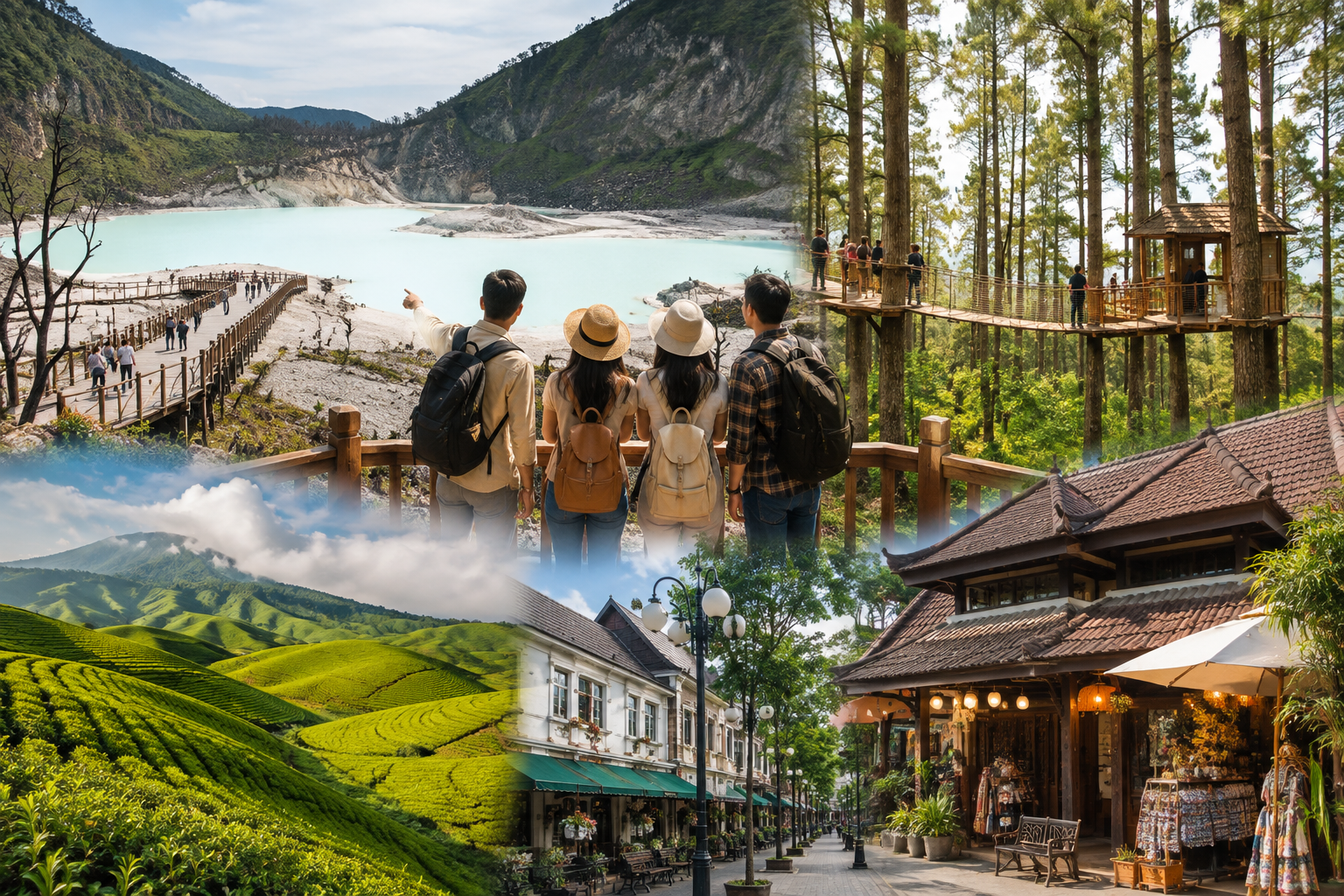Wajib Masuk List! 7 Rekomendasi Wisata Bandung untuk Liburan 3 Hari 2 Malam 1 Wisata Bandung 3 hari 2 malam untuk liburan bersama keluarga atau teman