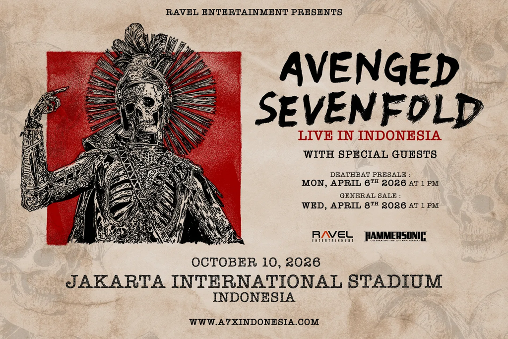 Avenged Sevenfold Guncang Jakarta Oktober 2026, Catat Jadwal dan Harga Tiketnya! 2 image 37