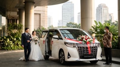 sewa mobil pengantin jakarta toyota alphard