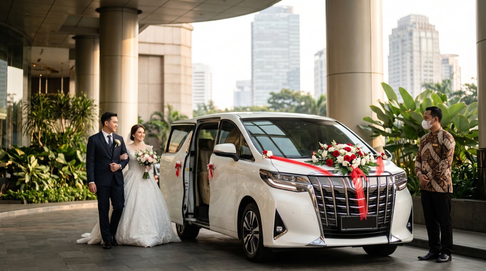 Rekomendasi Sewa Mobil Pengantin Jakarta 2026 | Alphard Jadi Best Seller! 1 sewa mobil pengantin jakarta toyota alphard