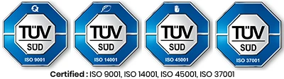 Certificate ISO all horizontal 400x100