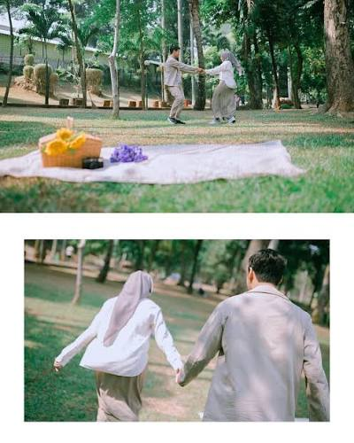 6 Rekomendasi Spot Prewedding Jakarta Tema Taman dan Bunga Estetik 4 pre-wedding Taman Langsat dan Taman Ayodya