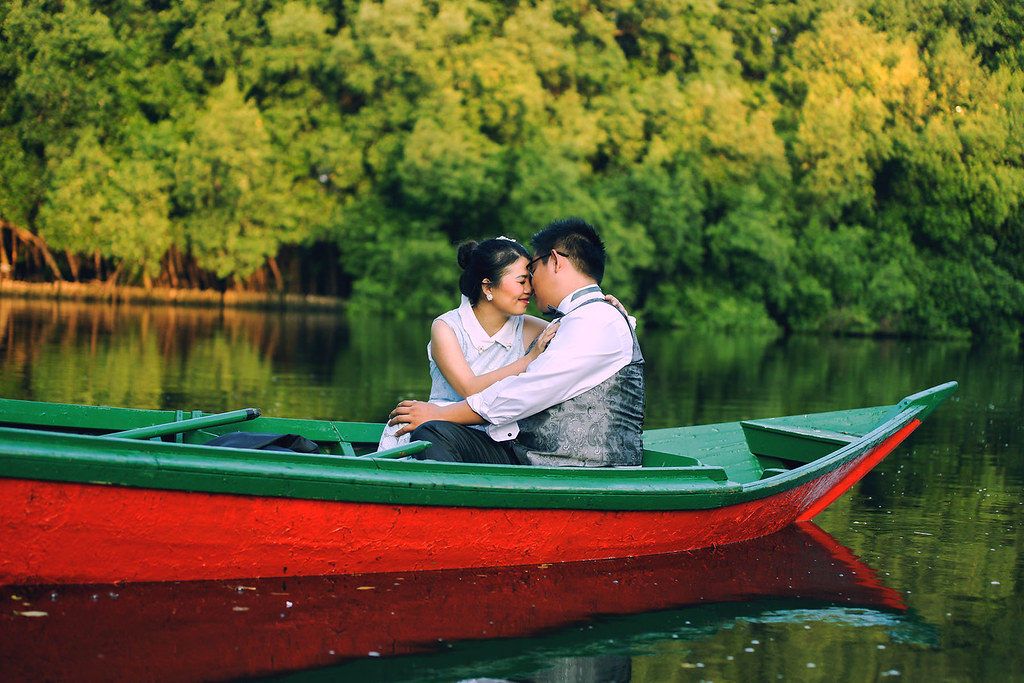 6 Rekomendasi Spot Prewedding Jakarta Tema Taman dan Bunga Estetik 6 pre-wedding di Hutan Mangrove PIK